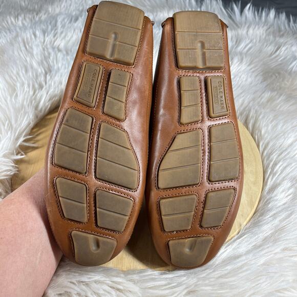 Cole Haan Wyatt Driver Moccasin Shoes Mens Size 7M Horse Bit Brown Equestrian main image 9